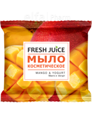 Парфюмированное мыло Fresh Juice Мыло косметическое. Манго и йогурт 75 г фото