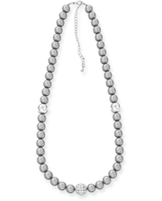  Ожерелье из серого жемчуга