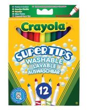 Crayola 12 тонких фломастеров ярких цветов (7509)
