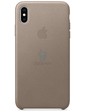 Apple iPhone XS Max Leather Case - Taupe (MRWR2)