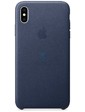 Apple iPhone XS Max Leather Case - Midnight Blue (MRWU2)