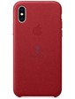 Apple iPhone XS Leather Case - PRODUCT RED (MRWK2)