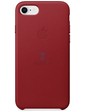Apple iPhone 7/8 Leather Case - PRODUCT RED MQHA2