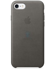 Чехлы и футляры Apple iPhone 7 Leather Case - Storm Gray MMY12 фото