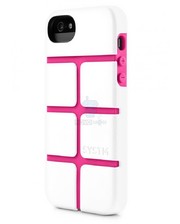 Incase SYSTM Chisel Case White/Pink for iPhone 5/5S (SY10036)