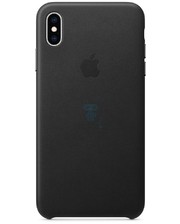 Чехлы и футляры Apple iPhone XS Max Leather Case - Black (MRWT2) фото