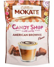 Капучино Mokate Caffetteria Candy Shop Cafe Latte American Brownie 110 г