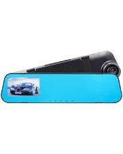 Lesko Видеорегистратор зеркало 3.9 Car H39 две камеры Full HD 1080P Черный