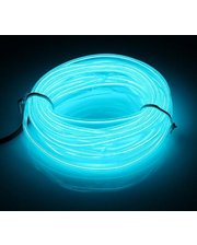 Lightning Гибкий светодиодный неон LTL Прозрачный синий Neon Glow Light Transparent 3 метра