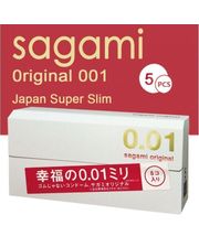 Sagami Ультратонкие презерватив Original 0.01мм, 5 шт