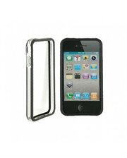 Завод РАСПРОДАЖА! CO-49 Plastic Protective Ultra-slim iPhone 4G Bumper Frame Skin Case Cover with Power Switch Volume Control
