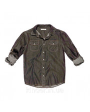  Рубашка джинс для мальчика Fox Black jeans, размер 16 (639008/1197)