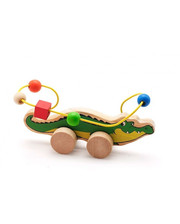 МДИ Лабиринт-каталка Крокодил, Мир деревянных игрушек (Д362)