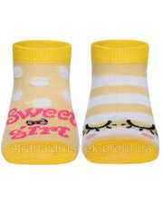  Носки детские TIP-TOP (веселые ножки), Conte, светло-жёлтые (12 р.) (CON31098)