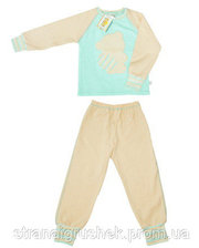Тигрес Детская пижама Мишка, Тигрес, бирюзовая (92 р.) (200101092)