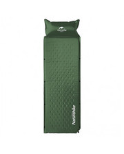 NatureHike Mat with Pillow 25 мм Army Green
