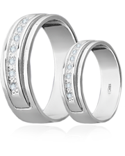 Eclipse Diamonds Обручальное кольцо с бриллиантами 023192