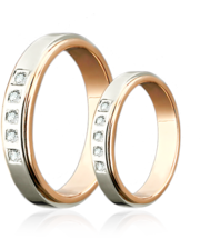 Eclipse Diamonds Обручальное кольцо с бриллиантами 023186