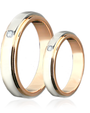 Eclipse Diamonds Обручальное кольцо с бриллиантом 023184