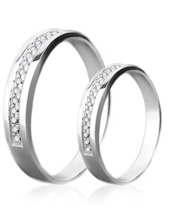 Eclipse Diamonds Обручальное кольцо с бриллиантами 023182