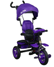  Трехколесный велосипед 6699, фиолетовый, черная рама, (56673)
