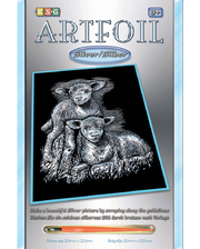 Sequin Art Набор для творчества Artfoil Silver Lambs, (SA0538)