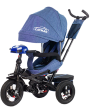baby tilly Велосипед трехколесный CAYMAN с пультом, синий, (Т-381/2 Синий)