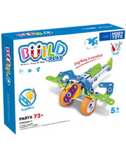 Moby Toys Конструктор с мягкими деталями Plane, 73 дет., (J-7706)