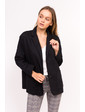  Классический женский пиджак M collection - черный цвет, M (есть размеры)
