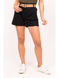  Молодежные короткие шорты LUREX - черный цвет, S (есть размеры)