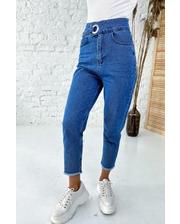 Джинсы, брюки  Крутые джинсы с завышенной линией талии Clew - джинс цвет, 40р (есть размеры) фото