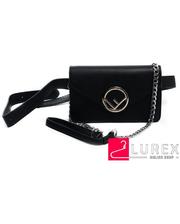  Черная женская поясная сумочка - люкс-копия бренда