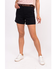 Шорти  Джинсовые женские шорты LUREX - черный цвет, S (есть размеры) фото