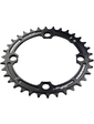 Race Face CHAINRING,NARROW WIDE,104X34,BLK,10-12S