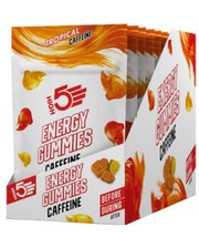 Спортивные батончики Energy Gummies Caffeine Tropical фото