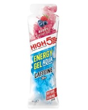 Спортивные батончики Energy Gel Aqua Caffeine Berry фото