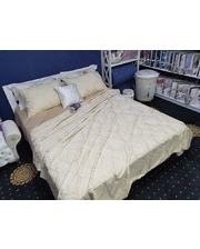 Постільна білизна  Комплект постельного белья c компаньоном ТМ Комфорт-текстиль сатин люкс Леруа фото