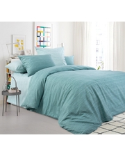 Постільна білизна  Комплект постельного белья ТМ Комфорт-текстиль перкаль Эко 5+6 фото