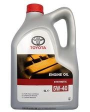 Моторные масла Toyota 5W-40 Synthetic 5л фото