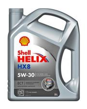 Моторные масла SHELL Helix HX8 ECT 5W-30 5л фото