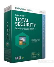 Kaspersky Lab Total Security (Multi-Device) 1+1 Device 1 year Base Box (KL1919OUBFS16)