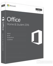 Microsoft Office Mac Home and Student 2016 English Medialess P2 (GZA-00997)