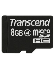 Transcend microSDHC 8 GB Class 4 без адаптера