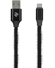 FUR USB 2.0 to MicroUSB Cable (2E-CCMTAC-BLACK)