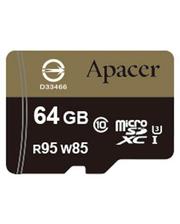 Apacer microSDXC 64GB UHS-I U3+adapter (R95, W85MB/s)