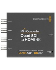  Mini Converter Quad SDI to HDMI 4K
