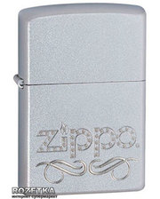Zippo 24335 SCROLL SATIN CHROME