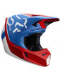 FOX V3 Kila Helmet ECE Blue-Red S