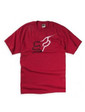 FOX Opposites Attract s/s Tee Red S