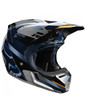 FOX V3 Motif Helmet ECE Blue-Silver M